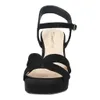 Tamaris Damen Sandalette Leder Cut-Outs Plateau High Heel Produktbild-Vorschau 25
