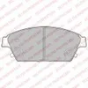 Delphi Bremsbelagsatz, Scheibenbremse Vorderachse LP2170 Produktbild-Vorschau 1