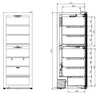 mQuvée Freistehender Weinkühlschrank - WineExpert 126 Produktbild-Vorschau 3