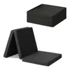 A folded mattress is shown in two configurations: stacked and unfolded. Produktbild-Vorschau