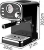 Yoer 1100W 20bar, 10 Kaffees, Silber Design Cob Produktbild-Vorschau 9