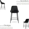 tectake® Thekenstuhl Siera 49 x 54 x 100 cm, Belastbarkeit Produktbild-Vorschau 3