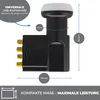 PremiumX Deluxe Quad LNB Signalumsetzer digital SAT-Empfang Produktbild-Vorschau 4