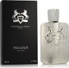 A bottle of Parfums de Marly Pegasus Eau de Parfum and its packaging are displayed against a white background. Voir les images du produit