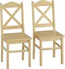 Küchenstuhl Massivholzstuhl Esszimmerstuhl Kiefer 2x Stühle Produktbild-Vorschau 1