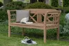 Gartenbank Friesenbank Teakholz Serie Föhr, 1.3 m breit, Produktbild-Vorschau 6