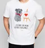Mr. & Mrs. Panda S T-Shirt Koala Künstler - Weiß - Produktbild-Vorschau 4
