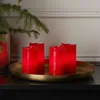 Best Season 4er LED-Wachskerzenset mit Fernbedienung, rot, Produktbild-Vorschau 12
