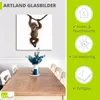 ARTland Glasbild Baby Orang Utan hängt an Seil II Größe: Produktbild-Vorschau 3