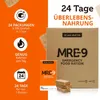 MRE-9 Notration - 24 Tage Notfallnahrung - 2430 KCAL pro Produktbild-Vorschau 3