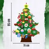 Filz Weihnachtsbaum für Kinder 95 cm mit 34 Filzornamenten Produktbild-Vorschau 2