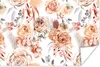 MuchoWow® Poster Rosen - Boho - Muster 180x120 cm - Produktbild-Vorschau 1