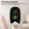 Tragbares Finger-Pulsoximeter mit 360°-Anzeige, zeigt Produktbild-Vorschau 3