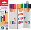 STABILO point 88 Filzstift Fein Mehrfarbig 18 Stück(e) Produktbild-Vorschau 9