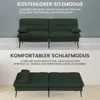 COMHOMA Sofa Schlafsofa mit Schlaffunktion, überzug Futon Produktbild-Vorschau 6