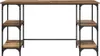 vidaXL Scrivania con ripiano in legno di recupero 140 x 50 Anteprima dell’immagine prodotto 5