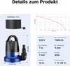 Wiltec Tauchpumpe 400 W, Schmutzwasserpumpe mit max. Produktbild-Vorschau 3