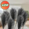 Künstliches Pampasgras, 20 Stück, schwarzes Deko-Schilf, Produktbild-Vorschau 4