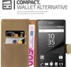 Cadorabo Hülle für Sony Xperia Z5 Schutzhülle in Braun Produktbild-Vorschau 3