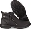 A pair of black leather ankle boots with zippers and a Gore-Tex logo. Produktbild-Vorschau