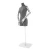 120-210cm Mannequin Femme Réglable Autoportant Gris Forme Voir les images du produit 5