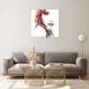 Bilder auf glas - Dame perfekt Kleid Eleganz - 60x60cm - Produktbild-Vorschau 7