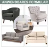 Sofa Sitzkissenbezug, Stretch Sofabezug, Elastische Produktbild-Vorschau 4