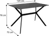 Esszimmertisch MCW-O58, Esstisch Sinterstein Metall, Produktbild-Vorschau 11