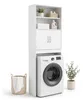 Relaxdays Waschmaschinenschrank, 4 Fächer, Regal über Produktbild-Vorschau 1