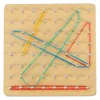 Geoboard geoplan dřevěná skládačka vytvářející tvary pomocí Náhled obrázku produktu 14