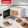 WILLZ Mikrowelle 20L 700W 6 Stufen Drehregler Produktbild-Vorschau 2