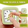 Visueller Timer für Kinder, 60-Minuten Countdown für Produktbild-Vorschau 5
