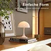 Led Pilz kleine Tischlampe, Drei Farben Touch Nachtlicht, Produktbild-Vorschau 4
