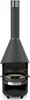 asado Garten-Grillkamin Fuego 70 EL Edelstahl schwarz Produktbild-Vorschau 1