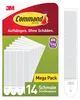 Command Bilder-Montage-Strips Schmal, Weiß – 14 Paare (28 Produktbild-Vorschau 1