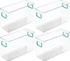 mDesign Aufbewahrung Organizer Behälter 4er-Set Kunststoff Produktbild-Vorschau 1