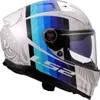 LS2 FF811 Vector II Freedom Helm, weiß/blau, L (59/60) Produktbild-Vorschau 6