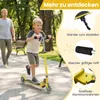 Hulajnoga dziecięca COSTWAY z kołami LED, hulajnoga dla Podgląd zdjęcia produktu 7