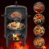 Izrielar 3 in 1 Smoker Räuchertonne  Ø 40 cm Räucherofen Produktbild-Vorschau 13