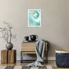 Poster - Poster ohne Rahmen - Abstraktion blau Wasser Produktbild-Vorschau 6