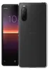 A transparent phone case is shown on a black Sony Xperia 10 II phone. Produktbild-Vorschau
