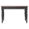 vidaXL Bureau avec 3 tiroirs 117×57×75 cm bois massif Voir les images du produit 1