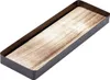 Dekotablett Metall Holz für Kerzendeko und Produktbild-Vorschau 5