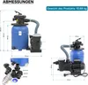 Wiltec Sandfilteranlage 250 W mit 14l Filtertank und Produktbild-Vorschau 8