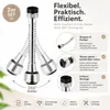 Wasserhahn Aufsatz 2er Set flexibel 360° drehbar Produktbild-Vorschau 2