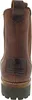 The back view of a brown leather boot. Produktbild-Vorschau