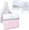 Baby-Delux Babybett Gitterbett Mia weiß 120×60 inkl. Produktbild-Vorschau 1