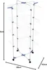 Gimi Modular 4, Wäscheständer, Stahl, Blau, Weiß, 40 m, 25 Produktbild-Vorschau 15