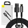 Baseus Tungsten Gold USB-A vers Lightning 2,4A, 2m - Noir Voir les images du produit 12