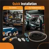 Turbo Öl Zuleitung Ablauf Rücklauf Linie Set Für GT30 GT35 Produktbild-Vorschau 4